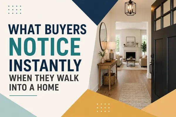 feature image of What Buyers Notice Instantly When They Walk Into a Home