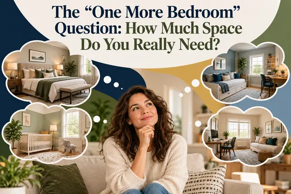 The “One More Bedroom” Question: How Much Space Do You Really Need?,Core Partners Realty