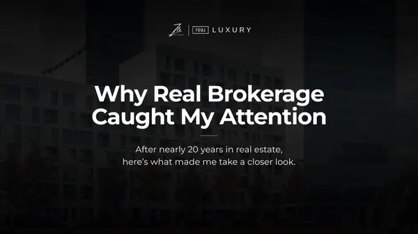Why Real Brokerage Caught My Attention After Years in Real Estate
