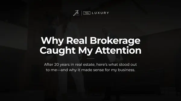 Why Real Brokerage Caught My Attention After Years in Real Estate