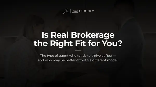 What Type of Agent Thrives at Real Brokerage?,Amanda Zito