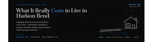 How Much Does It Cost to Live in Hudson Bend, TX