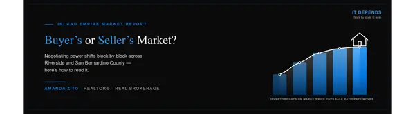 Is It a Buyer's Market or Seller's Market Right Now in the Inland Empire?,Amanda Zito