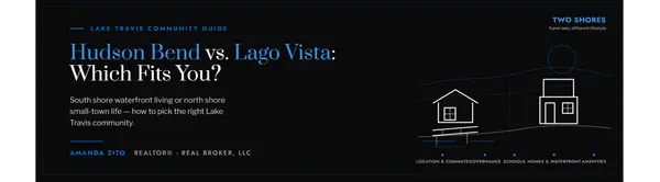 Hudson Bend vs. Lago Vista: Where Should You Live?,Amanda Zito