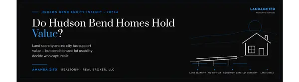 Do Homes in Hudson Bend Hold Their Value?,Amanda Zito