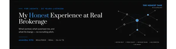 My Honest Experience at Real Brokerage,Amanda Zito