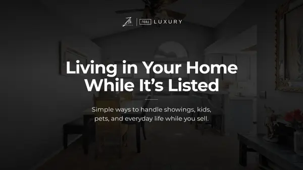 How to Live in Your Home While It's Listed for Sale,Amanda Zito