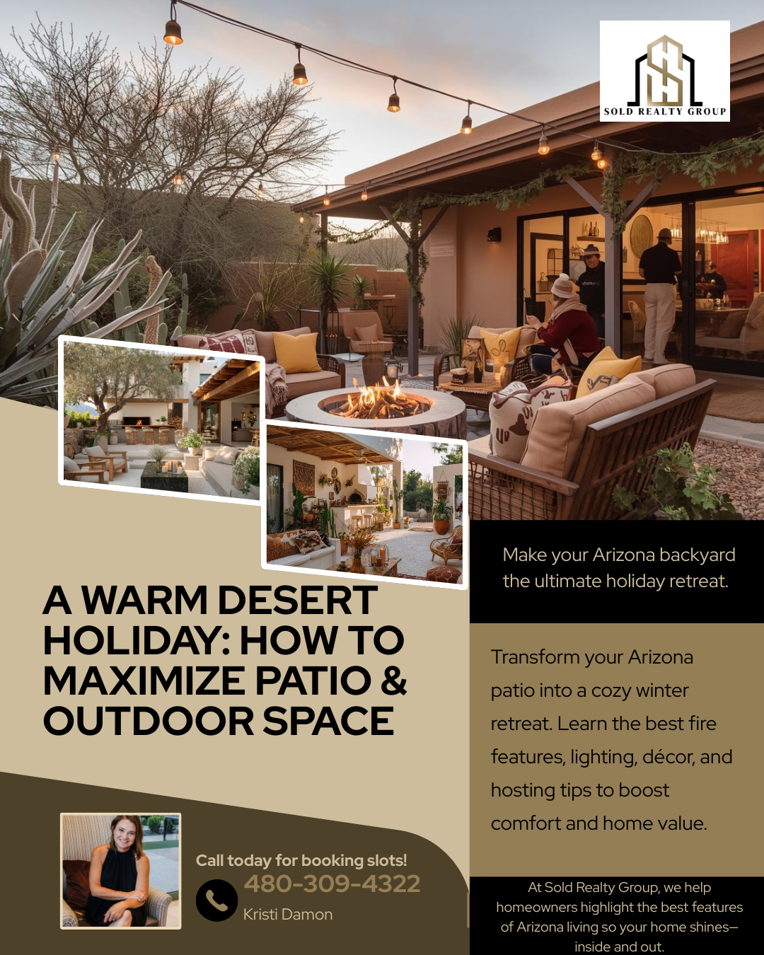 A Warm Desert Holiday: How to Maximize Patio & Outdoor Space in Winter