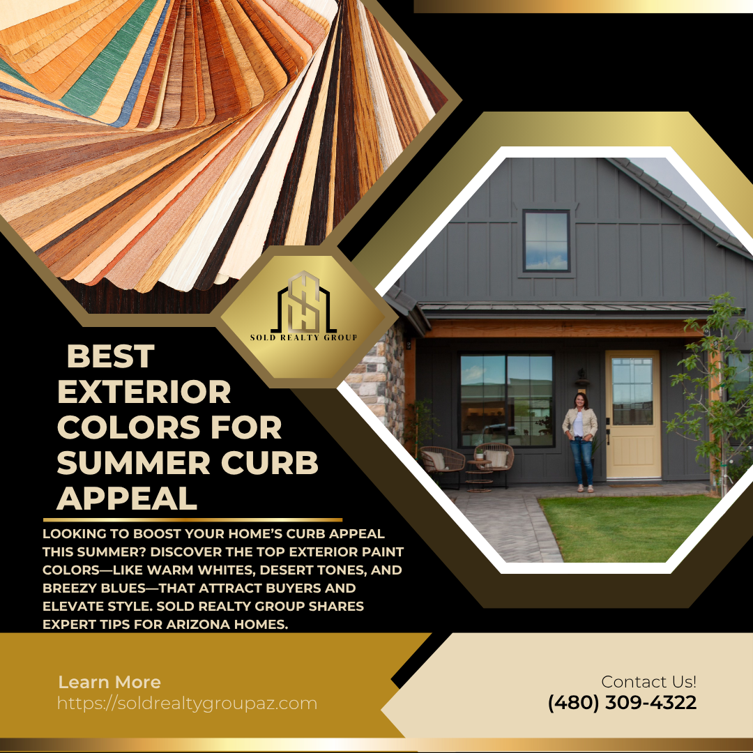  Best Exterior Colors for Summer Curb Appeal