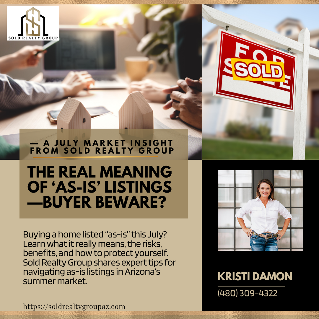 The Real Meaning of ‘As-Is’ Listings—Buyer Beware?