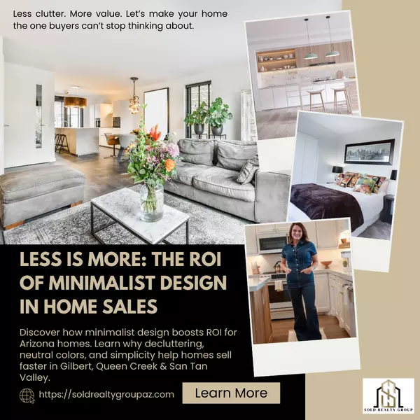 Minimalist Design ROI | Sell Arizona Homes Faster with Simplicity