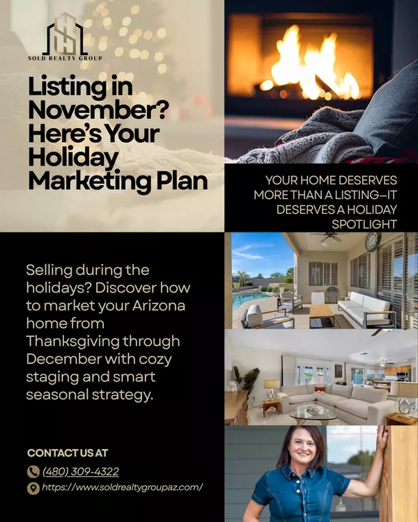 Listing in November? Holiday Home Marketing Tips | Sold Realty Group AZ
