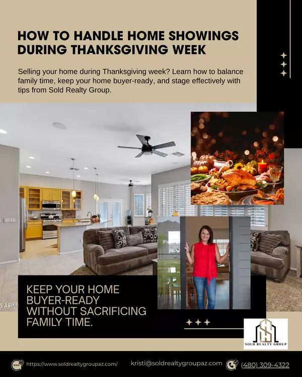 Handling Home Showings During Thanksgiving Week | Sold Realty Group AZ