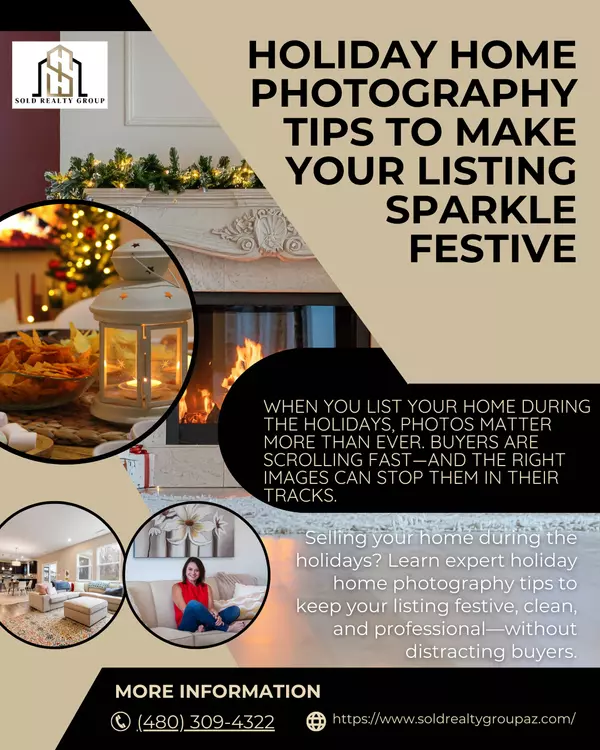Holiday Home Photography Tips to Make Your Listing Sparkle  Festive