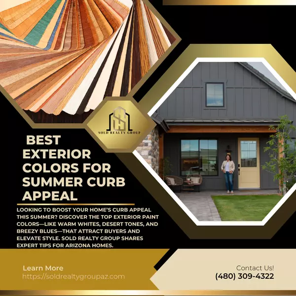  Best Exterior Colors for Summer Curb Appeal