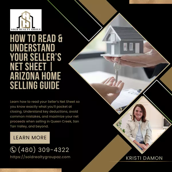 How to Read & Understand Your Seller’s Net Sheet | Arizona Home Selling Guide