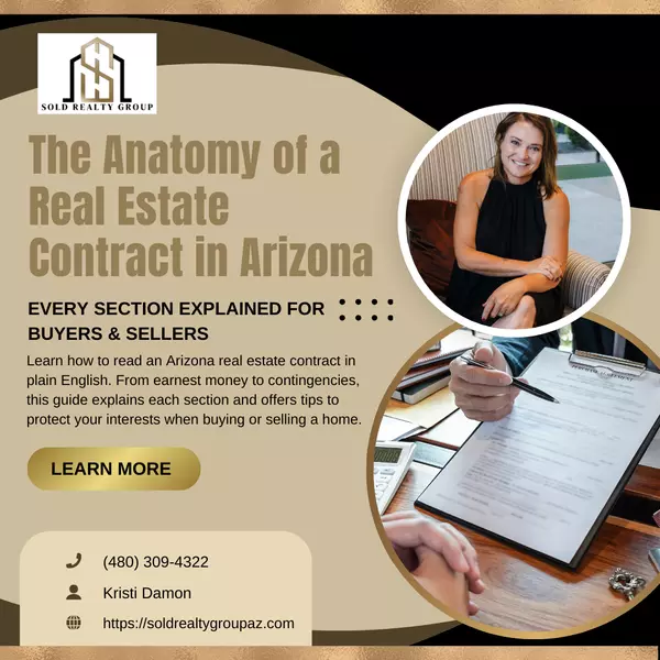 Arizona Real Estate Contract Guide | Every Section Explained for Buyers & Sellers