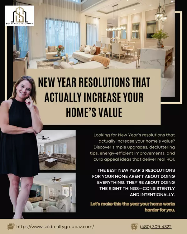 New Year Resolutions That Actually Increase Your Home’s Value