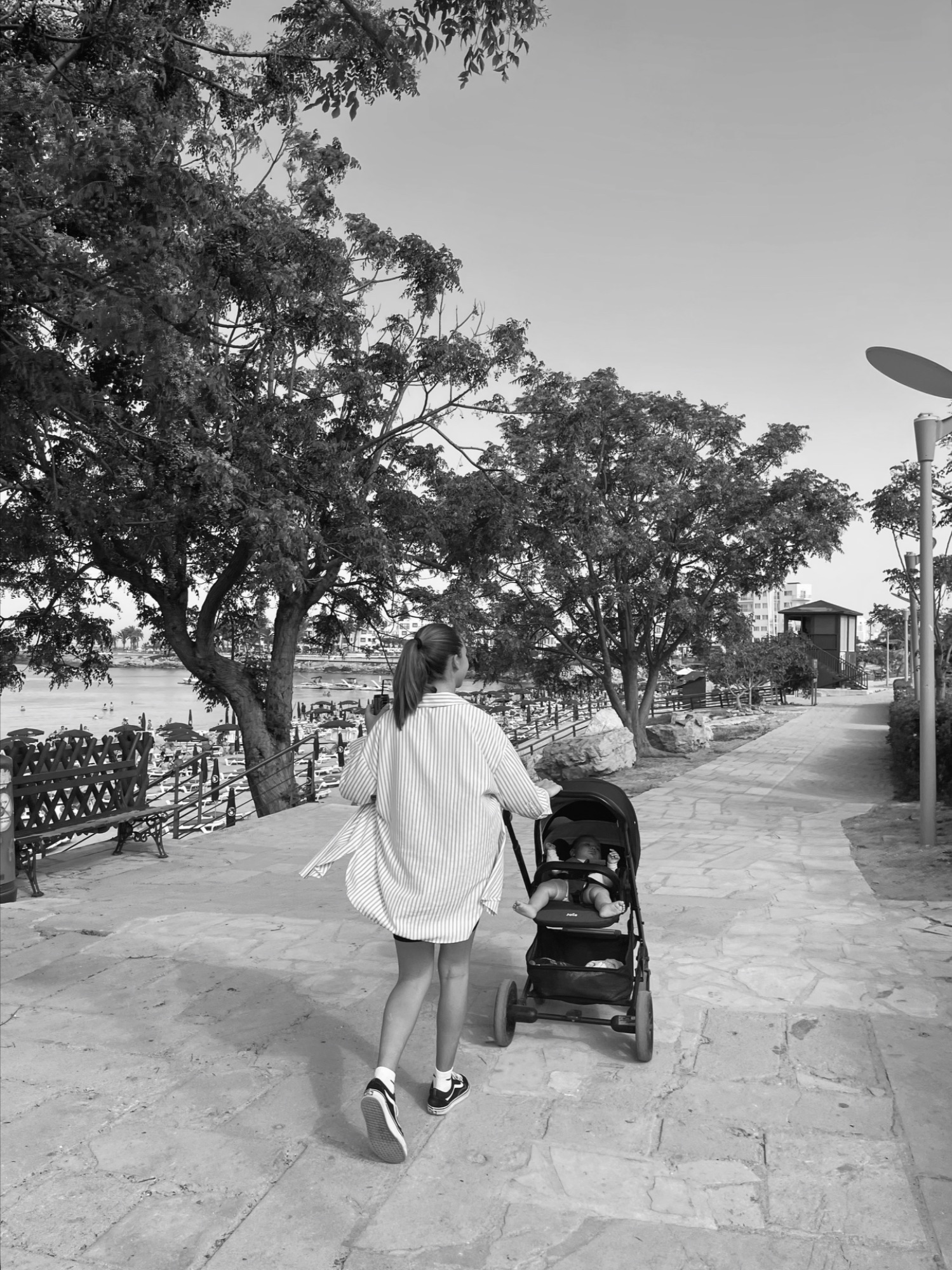 Family enjoying community life in a Charleston-area residential neighborhood