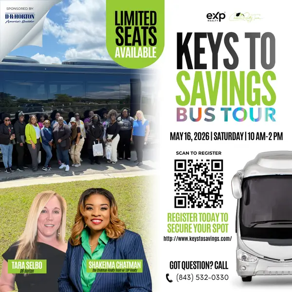 feature image of Keys to Savings Bus Tour: The Smart Way to Buy New Construction in Charleston