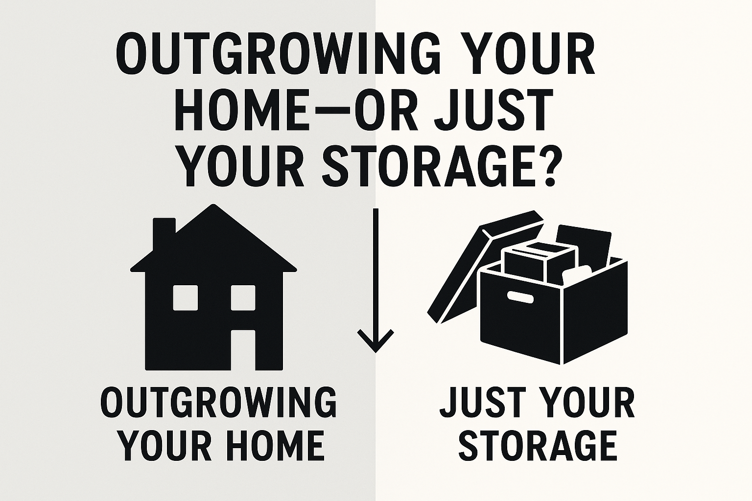 Outgrowing Your Home or Storage