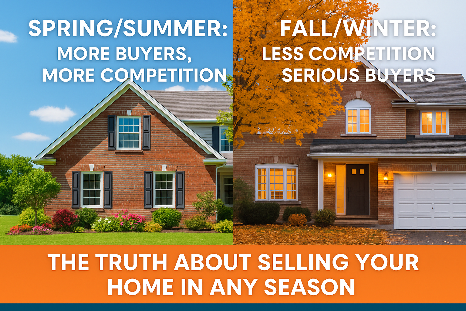 Selling Your Home in Spring / Summer verses Fall / Winster