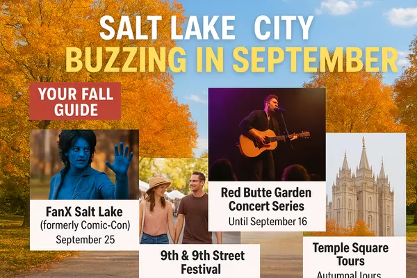 feature image of Salt Lake City Buzzing in September: Your Fall Guide