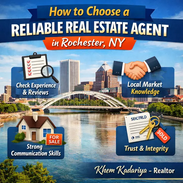 How to Choose a Reliable Realtor in Rochester, NY,Khem Kadariya