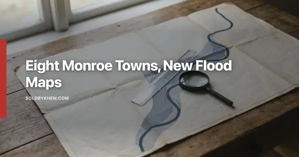 feature image of Monroe County Towns With New FEMA Flood Maps in July 2024