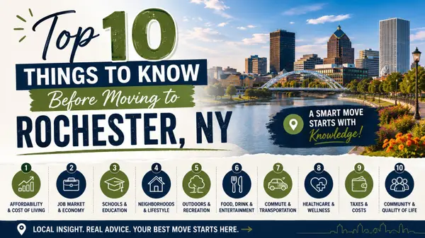 Top 10 Things to Know Before Moving to Rochester, NY