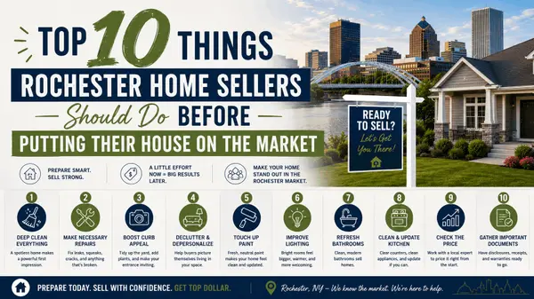 Top 10 Things Rochester Home Sellers Should Do Before Putting Their House on the Market,Khem Kadariya