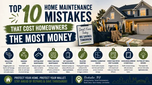 Top 10 Home Maintenance Mistakes That Cost Homeowners the Most Money,Khem Kadariya