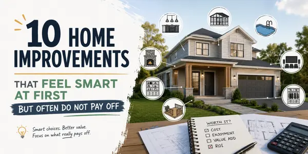 10 Home Improvements That Feel Smart at First but Often Do Not Pay Off,Khem Kadariya