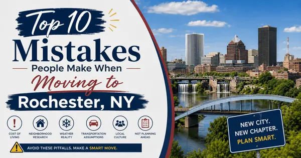 Top 10 Mistakes People Make When Moving to Rochester, NY,Khem Kadariya