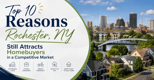 Top 10 Reasons Rochester, NY Still Attracts Homebuyers in a Competitive Market,Khem Kadariya