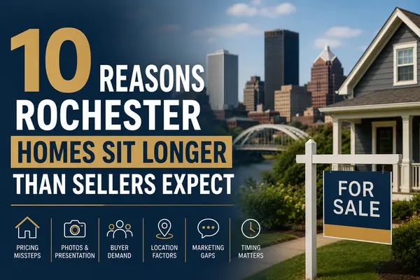 10 Reasons Rochester Homes Sit Longer Than Sellers Expect