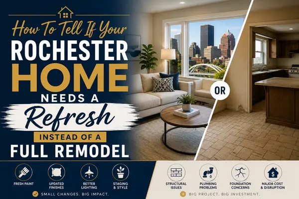 How To Tell If Your Rochester Home Needs A Refresh Instead Of A Full Remodel