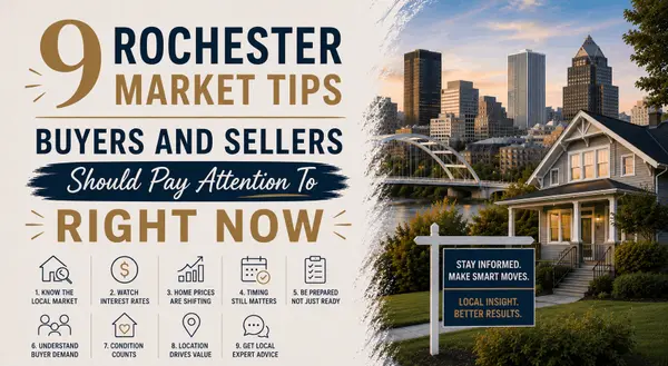 feature image of 9 Rochester Market Tips Buyers And Sellers Should Pay Attention To Right Now