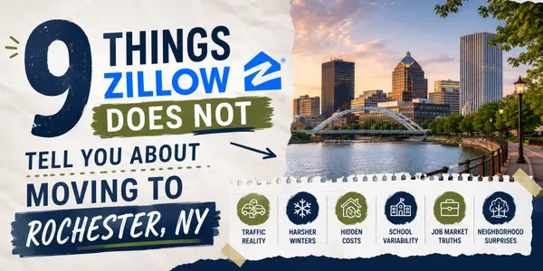 feature image of 9 Things Zillow Does Not Tell You About Moving to Rochester, NY