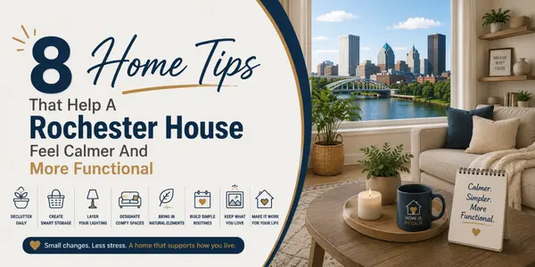 feature image of 8 Home Tips That Help A Rochester House Feel Calmer And More Functional