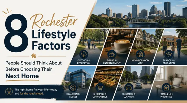 feature image of 8 Rochester Lifestyle Factors People Should Think About Before Choosing Their Next Home