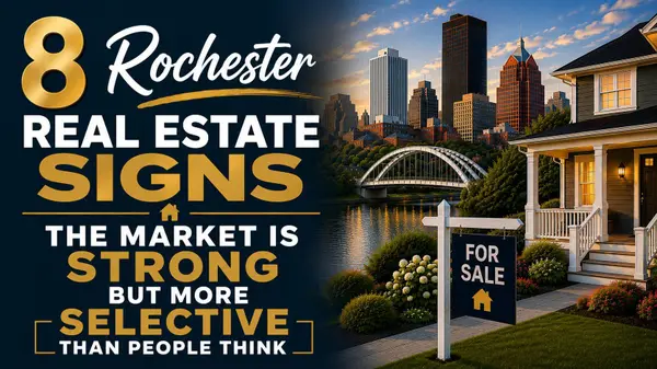feature image of 8 Rochester Real Estate Signs The Market Is Strong But More Selective Than People Think