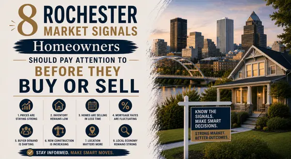 8 Rochester Market Signals Homeowners Should Pay Attention To Before They Buy Or Sell