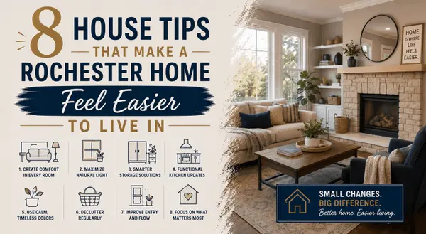 8 House Tips That Make A Rochester Home Feel Easier To Live In