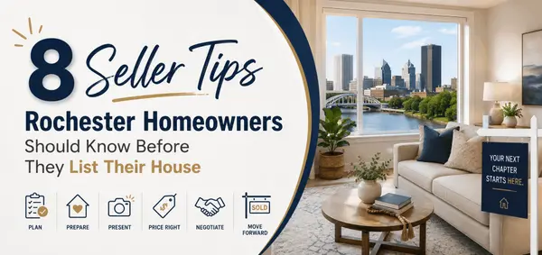 feature image of 8 Seller Tips Rochester Homeowners Should Know Before They List Their House