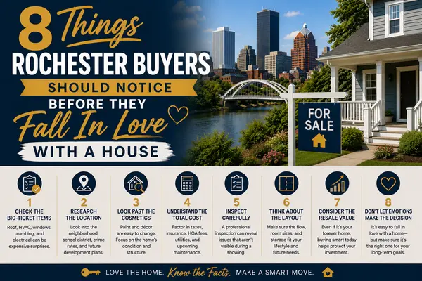 feature image of 8 Things Rochester Buyers Should Notice Before They Fall In Love With A House