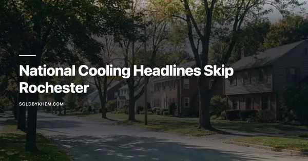 The "Housing Market Is Cooling" Story Is Mostly a Sun Belt Story