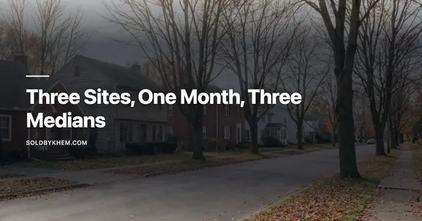 The Town Level Numbers Exist, Just Not on Public Real Estate Sites