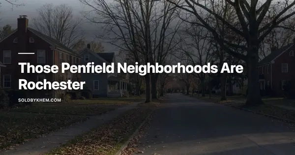 Why Penfield Data Keeps Showing You Corn Hill and the South Wedge