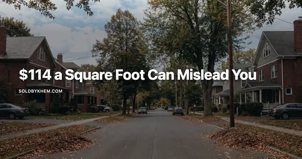 Rochester NY Price Per Square Foot: Why $114 Misleads,Khem Kadariya